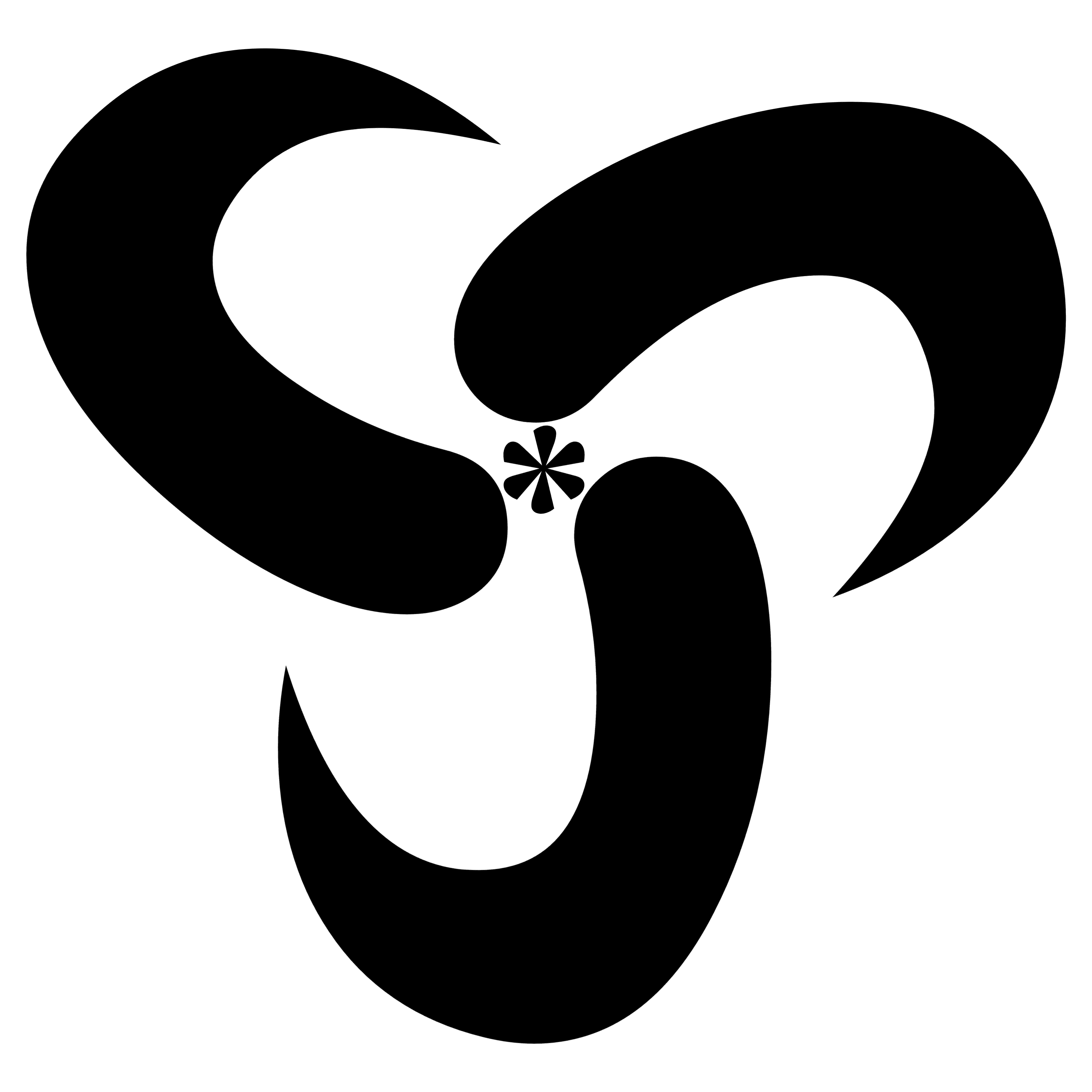 sagarithm-symbol-triskelion-black